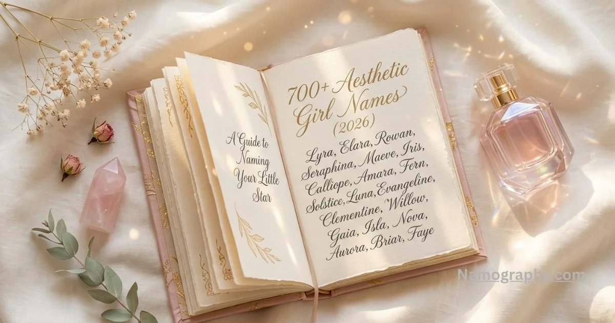700+ Girl Names That Are Unique, Aesthetic, Cute, Cool & Not Common in 2026