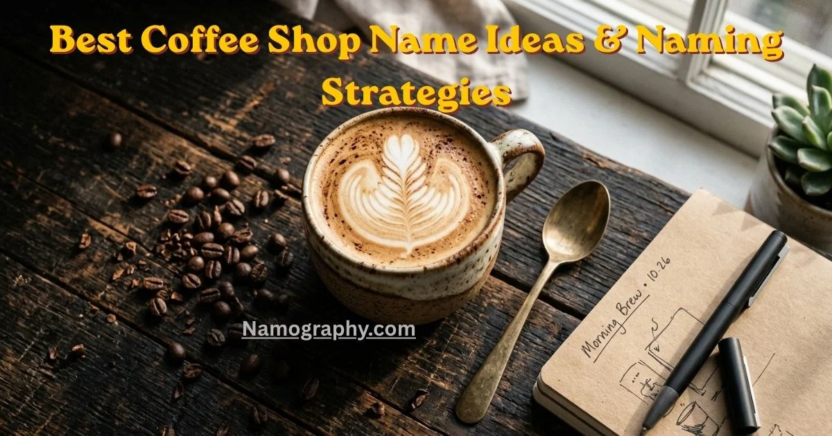 Best Coffee Shop Name Ideas & Naming Strategies